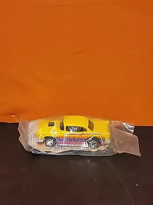 1990 McDonalds Happy Meal Hot Wheels California Customs Yellow 55 Chevy #1 ~ New • $8