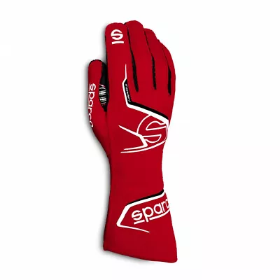 Sparco Gloves Arrow Kart | 08 | Red/White • $124.91