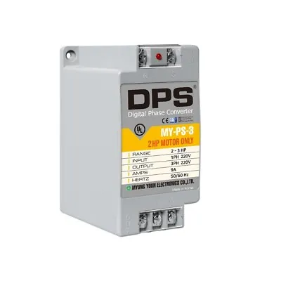 1 Phase To 3 Phase Converter Must Be Only Used On 2HP(1.5kW) 6Amps 200V-240V • $135