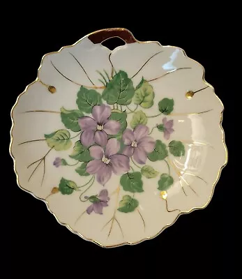 READ Vintage MCM Nasco Floral Trinket Dish Hand Painted Porcelain Made In Japan • $8.99