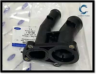 Genuine Ford Thermostat Housing Water Connector Outlet Fiesta/Focus 1.5/1.6 • $62