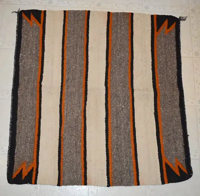 Vintage Navajo Single Saddle Blanket • $125
