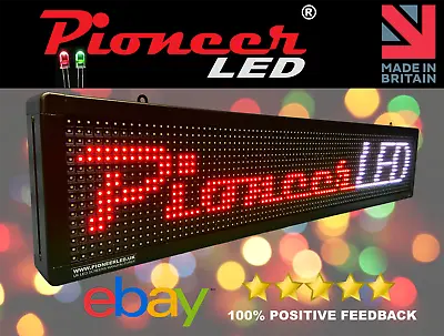 52''x 8'' LED Scrolling Sign WIFI Multicolour Programmable Message Display Board • £359.99