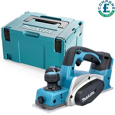 Makita DKP180 18V LXT Li-ion 82mm Cordless Planer With 821551-8 Type 3 Case • £176.56