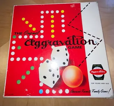 Aggravation Board Game CO-5 1962 Complete NO. 13 Vintage Original Nice Shape • $19.99