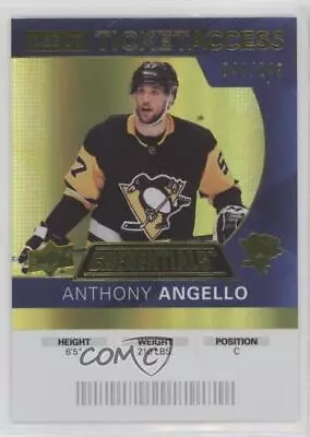 2021-22 Credentials 2020-21 Debut Ticket Access Yellow /249 Anthony Angello #72 • $3.99