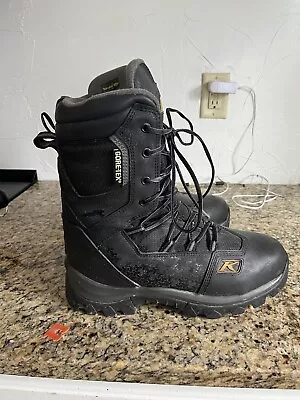 Klim Men’s Gore-Tex  Snowmobile Boots Men's Size 10. Used In Great Condition. • $125