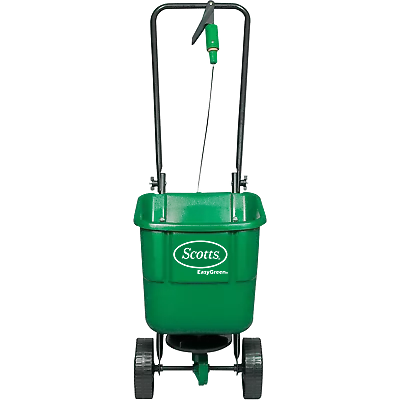 Scots Evergreen Rotary Spreader Portable Lawn Seed Fertiliser Treatment Spreader • £72.99