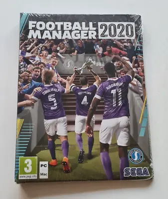 £13.95 • Buy Football Manager 2020 PC Mac DVD ROM SEGA - NEW & Sealed