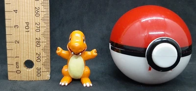 $10 • Buy Vintage Pokemon Nintendo Charmander Poke Ball Pokeball Keychain Figure Figurine