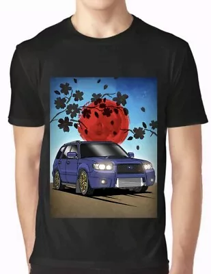 £14.99 • Buy Jdm Drift Tee Shirt Jdm T Shirt Subaru Forester Sti Street Racing Black