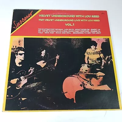 Velvet Underground - Live 1969 - Vinyl LP 1974 Press EX/NM Lou Reed Nico • $44.19