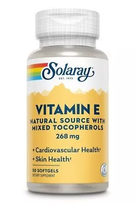 Solaray Vitamin E-400 IU 50 Softgel • $14.82