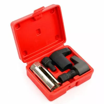 5pc Oxygen Sensor Socket O2 Thread Chaser Install Offset Wrench Vacuum M12 M18 • $36.99