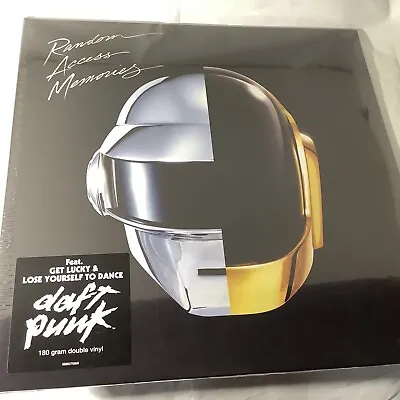 Daft Punk RANDOM ACCESS MEMORIES 180g GET LUCKY New Vinyl 2 LP  • $37.99