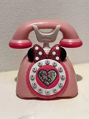 Disney Minnie Mouse Pink Telephone Happy Helpers Talking Toy Sound Lights Phone • $19