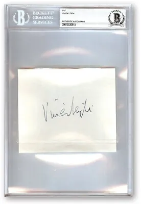 Vivien Leigh Signed Autographed Cut Signature Gone With The Wind BAS 0915 • $599.99