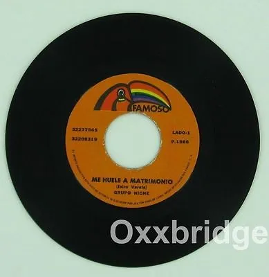 SALSA GRUPO NICHE Colombia FAMOSO Latin 45 Merengue Funk RARE VINYL Jairo Varela • $129