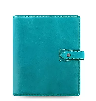 NEW Filofax A5 Size Malden Organiser Planner Diary Notebook Blue Leather -026027 • $699.98