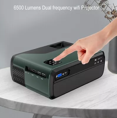 Hd Home Projector Portable Mini Projector 4K Ultra HD Mobile Phone Projection • $259