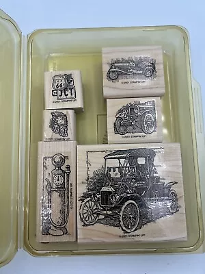 Stampin Up’ Classic Antique Autos Rubber Stamps • $12.99