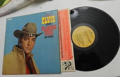 LP Elvis Presley - Singer Presents Elvis Singing  Flaming Star .. RARE 1968 NM • $30