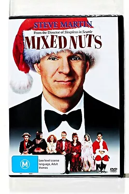 Mixed Nuts - Steve Martin Adam Sandler : DVD Region 4 Brand New : Comedy • $13.50