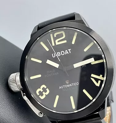 U-BOAT Classico 53 Limited Edition /1000 Black PVD Swiss ETA 2824 Automatic 53mm • $2495