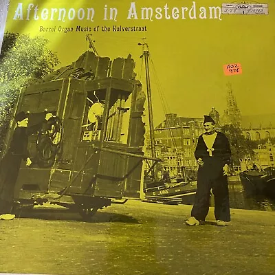 Afternoon In Amsterdam~Barrel Organ~VG+ World Folk Dutch Europe LP~Netherlands • $8.46