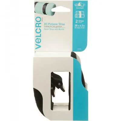 Velcro Velstrap 36 X 2-Inches Straps 2 - Pack Black (90440) • $9.99
