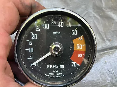 Mg Mgb Midget Tachometer Rvi1433/01 1968-72 Good Shape • $45.99