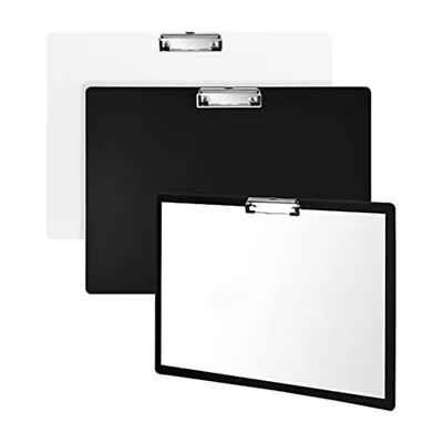 1X(Pack Of 2 A3 Clipboard Clipboard A3 Landscape Writing Board With Clip5820 • £29.37