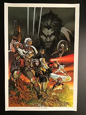 MARVEL ULTIMATE X-MEN Art Print By MICHAEL TURNER Print SIGNED ASPEN NYCC 2019 • $74.99