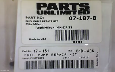 Winderosa Mikuni DF-52 Fuel Pump Repair Kit (7G1A) • $12