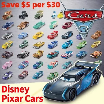 Disney Pixar Cars 3 Lot Black Storm Cruz 1:55 Diecast Metal Car Toy Gift For Boy • $15.99