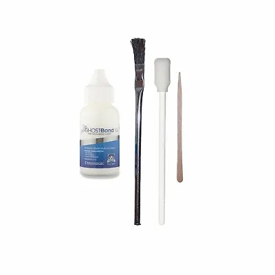 GhostBond XL White Glue Adhesive 1.3 Oz With Brushes Lace Wigs Toupee Hairpiece • $23