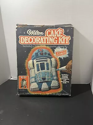 Vintage Wilton 1980 Star Wars R2-D2 Cake Decorating Kit  Great Piece • $29.99