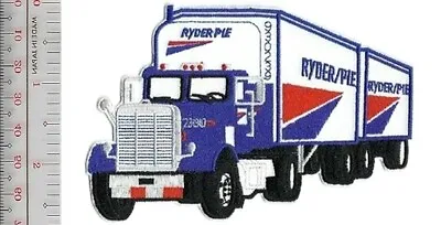 Vintage Trucking Ryder P-I-E Nationwide Inc Double Trailer Jacksonville Florida • $10.99