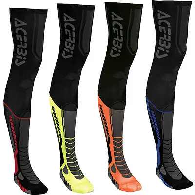 New Acerbis X Leg Pro Knee Brace Socks Adult Motocross Mx Enduro Undersleeves • $34.80