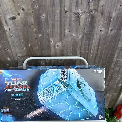 Marvel Thor Love And Thunder Mjolnir Hammer Brand New • £100