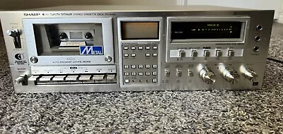Vintage SHARP RT-4488 Stereo Cassette Deck • $59