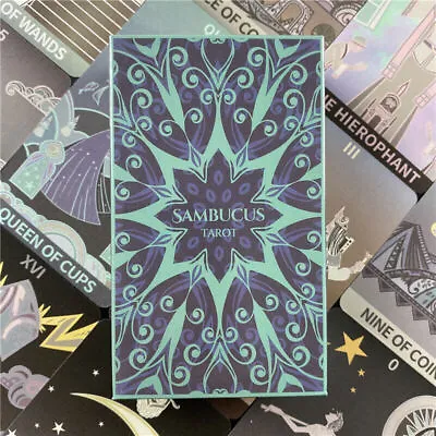 Sambucus Tarot: A 78 Cards Deck English Language Divination Occult Oracle Game • $7.99