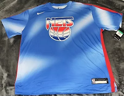 XL Nike NBA Brooklyn Nets Shooting Shirt Men's Rare Player Issue • $75