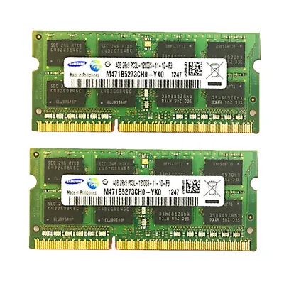 8GB 2x 4GB For MacBook Pro IMac Mid 2012 Late 2012 A1286 A1418 MD093LL/A Memory • $23.39