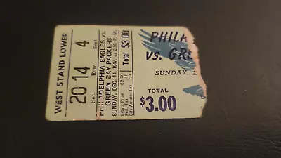 1947 Eagles Vs Packers Ticket Stub Original • $2.25