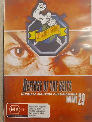 Ultimate Fighting Championship Volume 29: Defense Of The Belt DVD  (C4) • $5