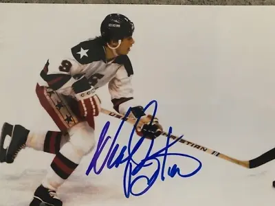 Neal Broten 1980 Usa Olympic Ice Hockey Miracle On Ice Signed Autographed 5x7 #3 • $45