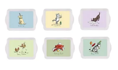 Louise Tate Small Melamine Snack Tray - Various Designs • £4.75
