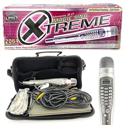 Magic Sing Xtreme V8 Karaoke Videoke Handheld Microphone International Edition • $59.99