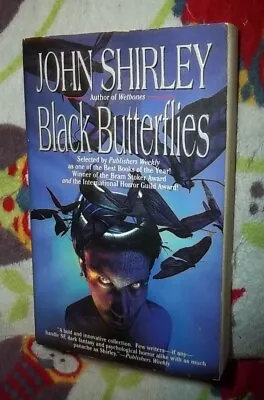 Black Butterflies By John Shirley Leisure Horror 2001 • $4.99